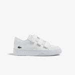 Sneakers L001 junior Lacoste en synthétique Taille 35.5 Blanc