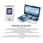 Portable WiFi Hotspot Supports 10 Devices 300Mbps 6000mAh Color Screen 4G LT Hot