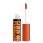 NYX Professional Makeup Butter Gloss Bling Lip Gloss 8 ml 03 Pricey