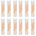 Vitamin Store Vitamin C &Zinc Effervescent Tablets Orange Flavour 20 Tabs x 12