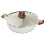 Non-stick panne med glasslokk 32 cm