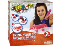 Formatex Ido3d, Bring Your 3D Artwork To Life, 3 Color Change Vertical Pens, Drawing Playset, For Boys, 8+ Years For Boys