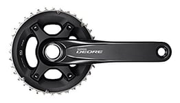 Shimano FC-M6000 Deore 10-speed chainset, 34/24T, 48.8 mm chain line, 175 mm