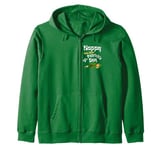 St. Patrick's Day Happy Day After Hangover St. Paddy's Day Zip Hoodie