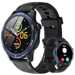 Gerpeng Smart Watch for Men - 1.32" Smartwatches Answer/Make Calls, 110+ Sports Modes, IP68 Waterproof, 300 mAh Battery,Step Counter, Watches with 24/7 Heart Rate/Spo2/Sleep Monitoring