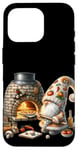 Coque pour iPhone 16 Pro Pizza Baker Dad Gnome With Hot Stone Pizza Oven Italy Travel