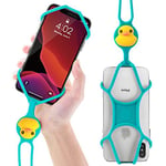 【Bone】Lanière Tour de Cou de Téléphone Portable en Silicone, Étui Universel avec Cordon pour Smartphone iPhone 11 Pro Max XR XS Max X 8 Plus Samsung Galaxy S10 S9 S8 Note 9 Pixel Huawei- Patti Canard