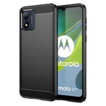 tectTech Motorola Moto E13 TPU-skal Brushed, Svart