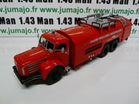 CP31 POMPIER 1/43 IXO altaya  Sides VMR 130 Berliet GBO SDIS 69 rhone poullenc