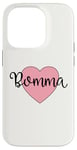 Coque pour iPhone 14 Pro Simple Bomma Flammish Grandmother Grandma Rose Heart Bomma