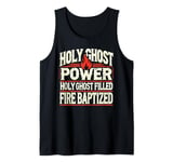 Holy Ghost Power Christian Faith Tank Top