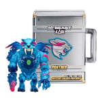 MrBeast Lab à collectionner, Apex Beast Panther, 15,8 cm, Très détaillée, Emballage de qualité, 13 points d’articulation, Mâchoire puissante, 2 à collectionner, Apex Beast Tiger et Apex Beast Panther