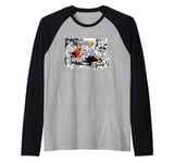 Friends Rachel & Phoebe On Ross Danger Unagi Scene Raglan Baseball Tee