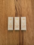 3x Augustinus Bader The Rich Cream 7ml Moisturiser TFC8 21ml Total - Brand New