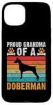 Coque pour iPhone 15 Plus Fière grand-mère d'une grand-mère Doberman