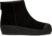 Bally Women's Guard Iii L Suede Calf Black, 42