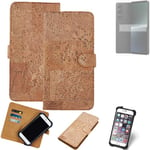 FOR Sony Xperia 1 V SMARTPHONE CASE COVER WALLETCASE CORK