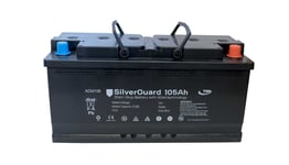 AGM SilverGuard startbatteri 12V 105Ah