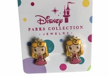 Boucle D’oreille Earring Jewelry Princesse Aurore Disney Disneyland Paris Neuf