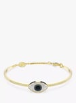 Swarovski Symbolica Eye Bangle Bracelet, Gold/Multi