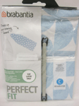 Brabantia Cotton Ironing Board Cover C 124cm  x 45cm Top Layer Geo Blue