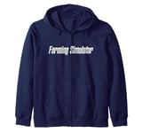 Farming Simulator - Farming Simulator 15 Logo T-Shirt Zip Hoodie