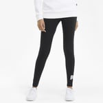 PUMA Essentials Logo Leggings Womens - Black XS