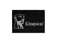 Kingston Kc600 Desktop/Notebook Upgrade Kit - Ssd - Krypterat - 2 Tb - Inbyggd - 2.5" - Sata 6Gb/S - 256-Bit Aes-Xts - Tcg Opal Encryption, Self-Encrypting Drive (Sed)