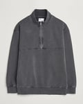 Colorful Standard Classic Organic Half-Zip Faded Black