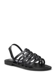 Bianikita Gladiator Sandal Smooth Leather Shoes Summer Shoes Gladiator Sandals Black Bianco