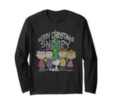 Peanuts Xmas Snoopy Charlie Brown Christmas Vintage 80s 90s Long Sleeve T-Shirt