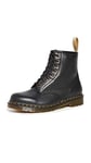 Dr Martens - Vegan 1460 - Boots - Mixte Adulte, Noir Black, 36 EU