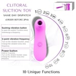 Clitoral Clit Sucking G Spot Dildo Vibrator Vibration Sex Toy for Women Silicone