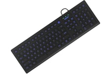 KeySonic KSK-8031INEL tastatur USB QWERTZ Tysk Sort