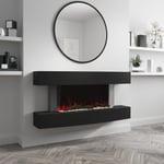 https://furniture123.co.uk/Images/AGL053_3_Supersize.jpg?versionid=22 47 Inch Curved Matt Black Smart Wifi Wall Mounted Electric Fire - AmberGlo