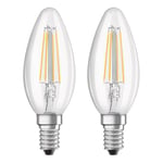 Lyskilde Osram Led E14 470Lm 4W 2-Pk