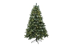 Juletræ Kunstig Pvc "Aske", Klasse B+, 300X188 Cm M/Led Nordic Winter (780-139)