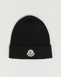 Moncler Rib Wool Beanie Black