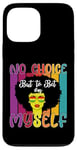 Coque pour iPhone 13 Pro Max Don't Power Get You Take It RBG Grunge Art afro américain