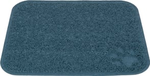 Trixie Cat Litter Tray Mat, Pvc, 37 × 45 Cm, Blue