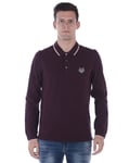 Polo Kenzo Shirt Coton Homme Bordeaux 4BA5PO101 23 pièces M