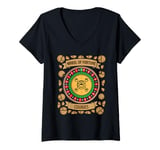 Womens Roulette WHEEL OF FORTUNE COOKIES Funny Casino Roulette V-Neck T-Shirt