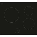 Bosch - Table de cuisson à induction 60cm 3 feux 4600w puc611aa5e - noir