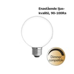 Dimbar LED glob satin Ø60 2700K 480lm E27 7W