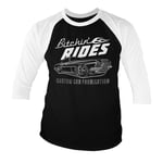 Bitchin' Rides Custom Car Fabrication Baseball 3/4 Sleeve Tee, Long Sleeve T-Shirt