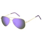 Lunettes de soleil enfant Polaroid  PLD 8015/N Lunettes de soleil, Or/Violet, 52 mm