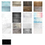 Pappersbakgrund PVC #12 Vit cementtextur | Dubbelsidig bakgrund för fotografering | 57x87cm | Backdrops | Matfotografering