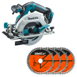 Makita DHS680Z 18V Brushless Circular Saw With 4 Extra 48 Teeth Wood Blade