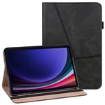 Samsung Galaxy Tab S9 Plus etc. Påtrykt etui - Svart