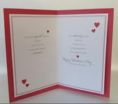 Partner Celebrating Champion Glass us on Valentine's Day Nice Verse New Card